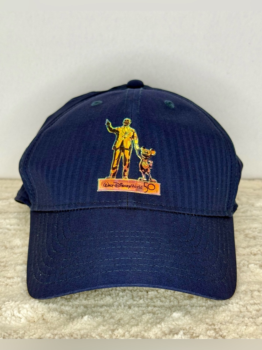 Walt Disney World Baseball Hat Cap 50th Anniversary Nike Golf Legacy 91  Dri Fit